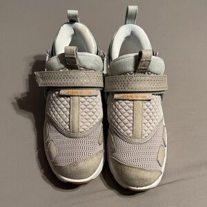 Nike Women’s Gray and Orange Sneakers